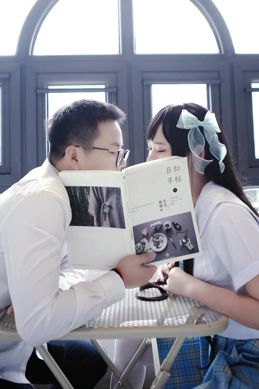 JK一直想和喜欢的人拍jk - 夏柠柠